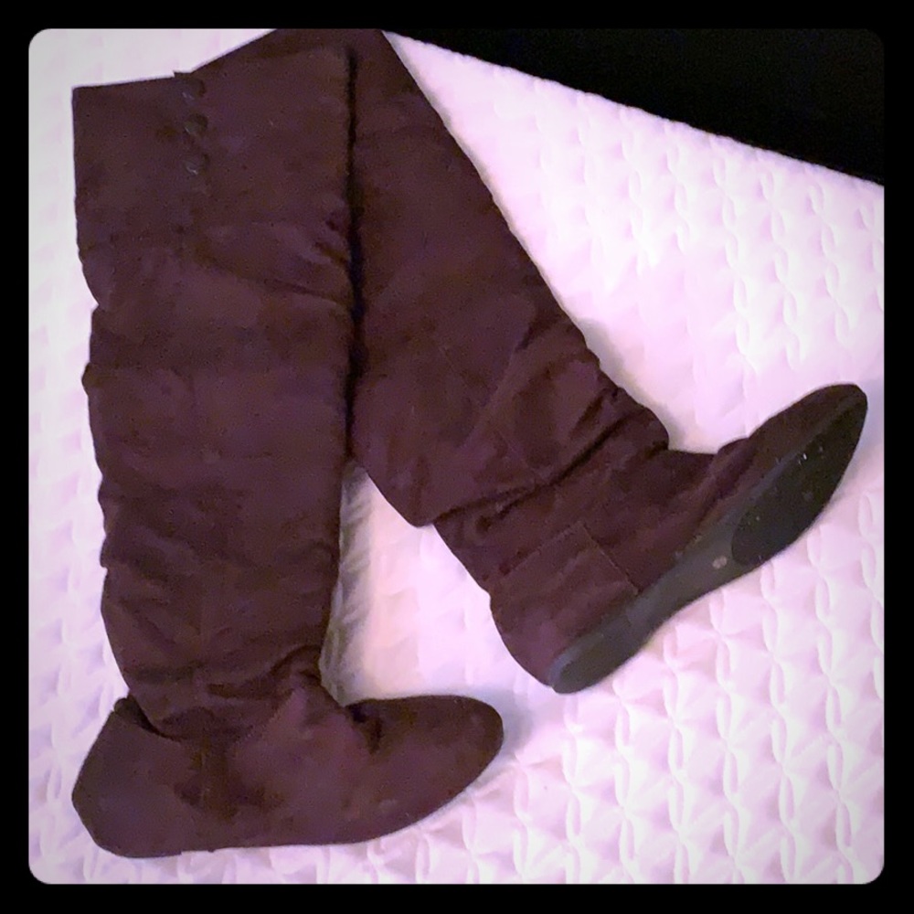Over the Knee Flat Boots